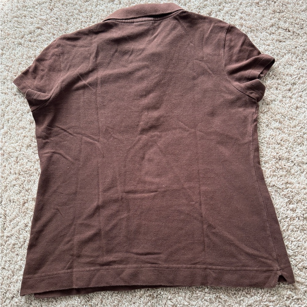 Lacoste Brown Polo Shirt
Short Sleeve Size 42 - Picture 5 of 8